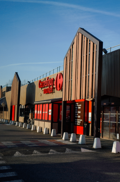 Façade Carrefour Market